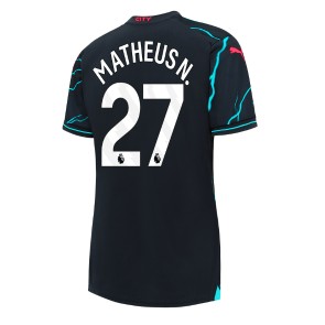 Manchester City Matheus Nunes #27 Tredjetröja Dam 2023-24 Kortärmad